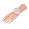 2 PCS Pin Cushion, Pumpkin Shape Wrist Strap Design Portable Cloth Material Practical Sewing Pincushions with Wrist Strap, for Needlework Beginners an