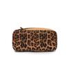 Women's Soft Leather Anti-Theft Backpack Multi-Purpose Leopard Print Shoulder Bag