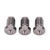 3Pcs 3D Printer Nozzles TT3D Hardened Steel 1.75mm Filament 50 Degree Hardness Accessories0.3mm