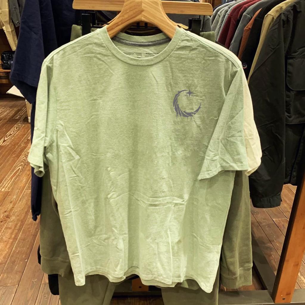 Cotton Round neck trendy tops, fashionable and versatile men's T-shirts, loose printed short sleeves for couples