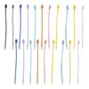 20Pcs Data Cable Organize Reusable Silicone Cable Tie Earphone Phone Charger Power Cord Bundling