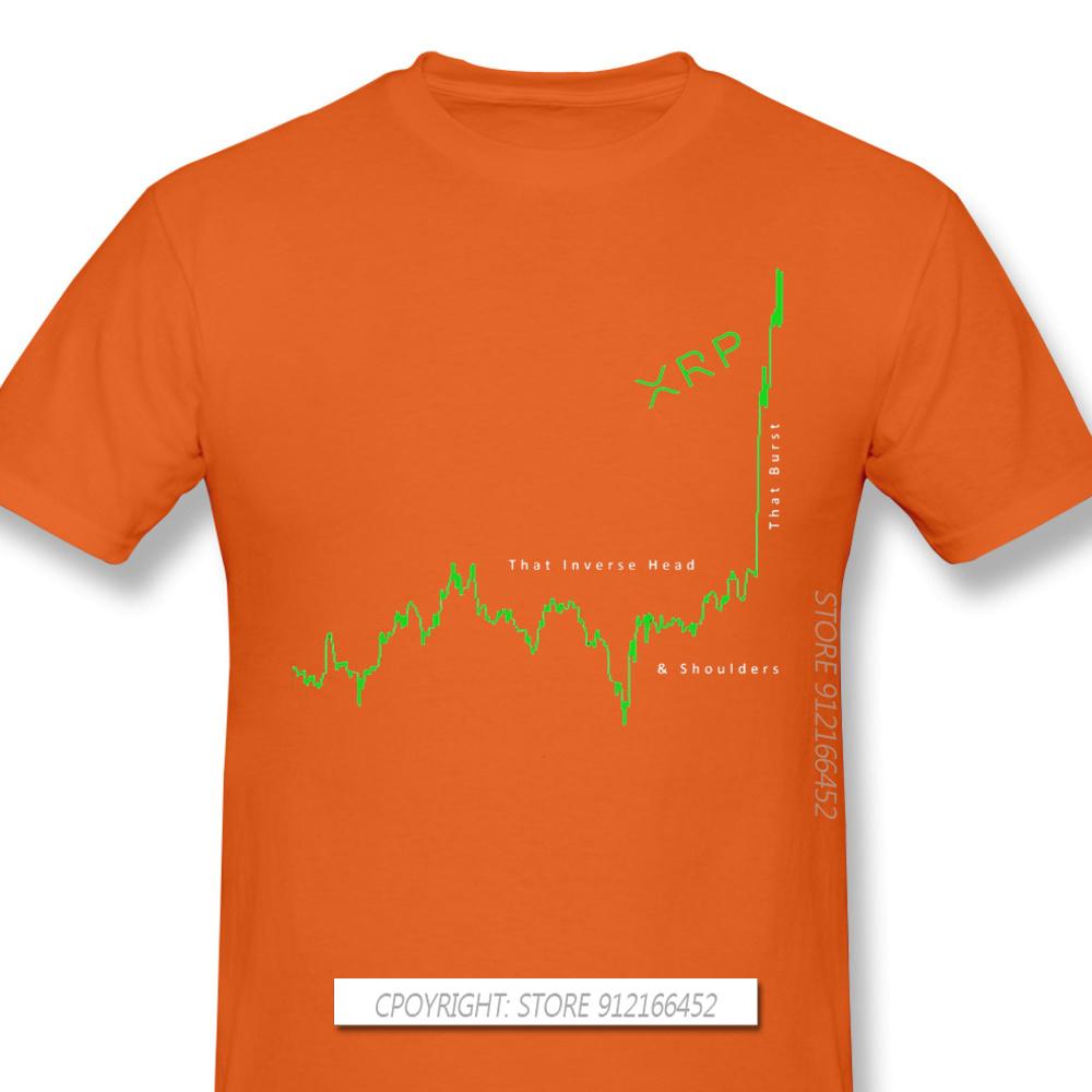 Herren XRP Ripple Coin Kryptowährung Schwarze T-Shirts Inverse H&S Edition T-Shirt Reine Baumwolle T-Shirt Harajuku Shirt Für Erwachsene