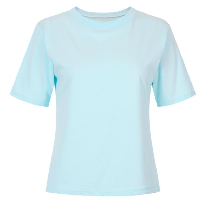 Shop  Women S baSic Round Neck ShorT Sleeve T ShirT Black Dai wSh 20556