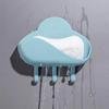Bathroom Shower Soap Box Dish Storage Suction Cup Corner Cloud Shape Plastic Soap Holder Shower Hanger Bathroom Storage Rack