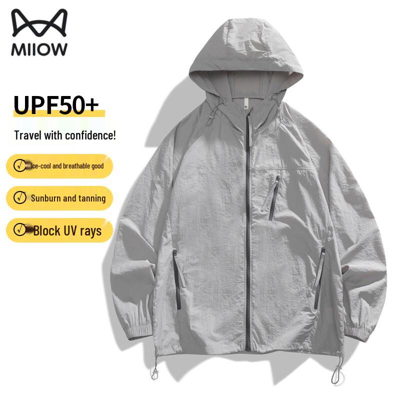 MiiOW Ice-Feel Lightweight UV Protection Hoodie M