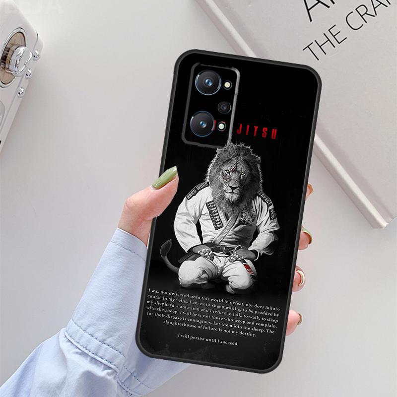 Judo Jiu Jitsu BJJ For Realme 14 12 10 11 13 Pro Plus GT 6 6T 5 GT7 Pro C61 C55 C51 C21Y C25S C67 C75 C53 Case
