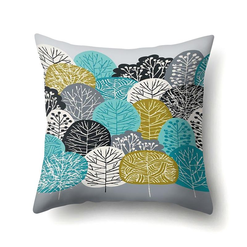Polyester Pillowcase Automobile Decoration Home Printed Pillowcase