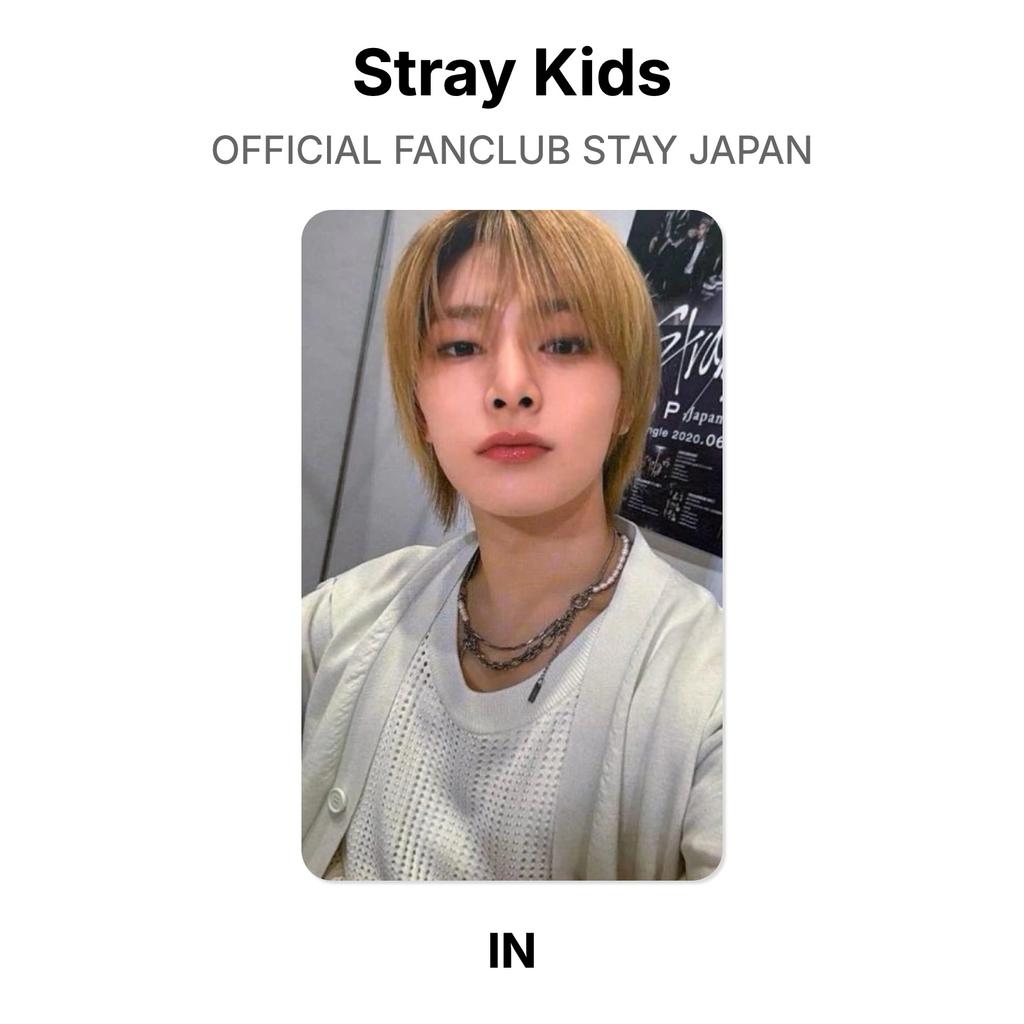 Stray Kids OFFICIAL FANCLUB STAY JAPAN Official Photocard