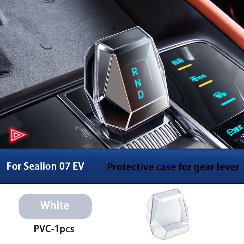 All Inclusive Gear Lever Protective Case For BYD Sealion 7 EV Transparent Gear Lever Hood Interior Modification Accessories