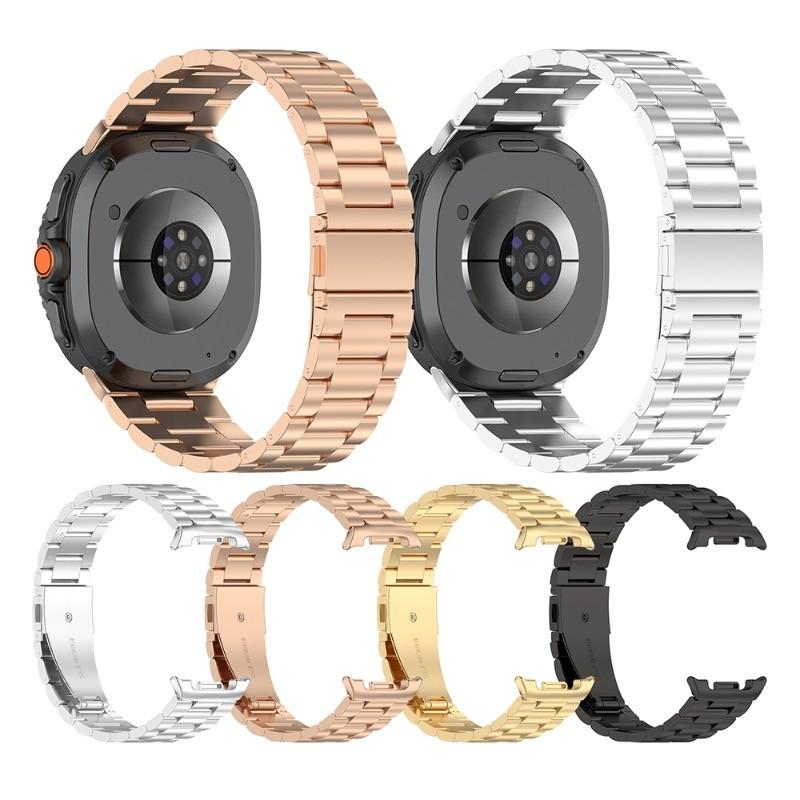 Metal Stainless Steel Bracelet and TPU Shell for Samsung Galaxy Watch 8 40/44mm Watch8 Classic