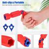 Toilet Seat Installation Wrench 10/13/17mm Universal Repair Key Non-slip Handle for Home Bathroom Quick Install Works