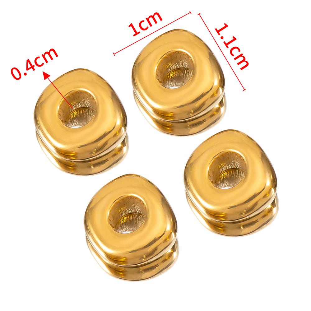 5pcs Stainless Steel Geometric Heart Bowknot Charms Pendants DIY Jewelry Making Findings Necklace Bracelets Earrings Supplies