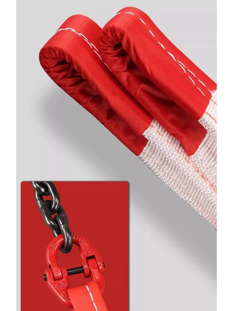 Heavy-Duty Thickened Lifting Sling with Special Ring - 3 to 5 Tons Capacity
