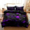 3Pcs Duvet Cover Set (1Xduvet Cover + 2Xpillowcase Without Core) Red Grid Print Bedding Set Comfortable Duvet Cover For Bedroom