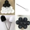 Premium Plastic Toilet Brush Head Cherry Toilet Brush Replacement Head For Easy Bathroom Maintenance