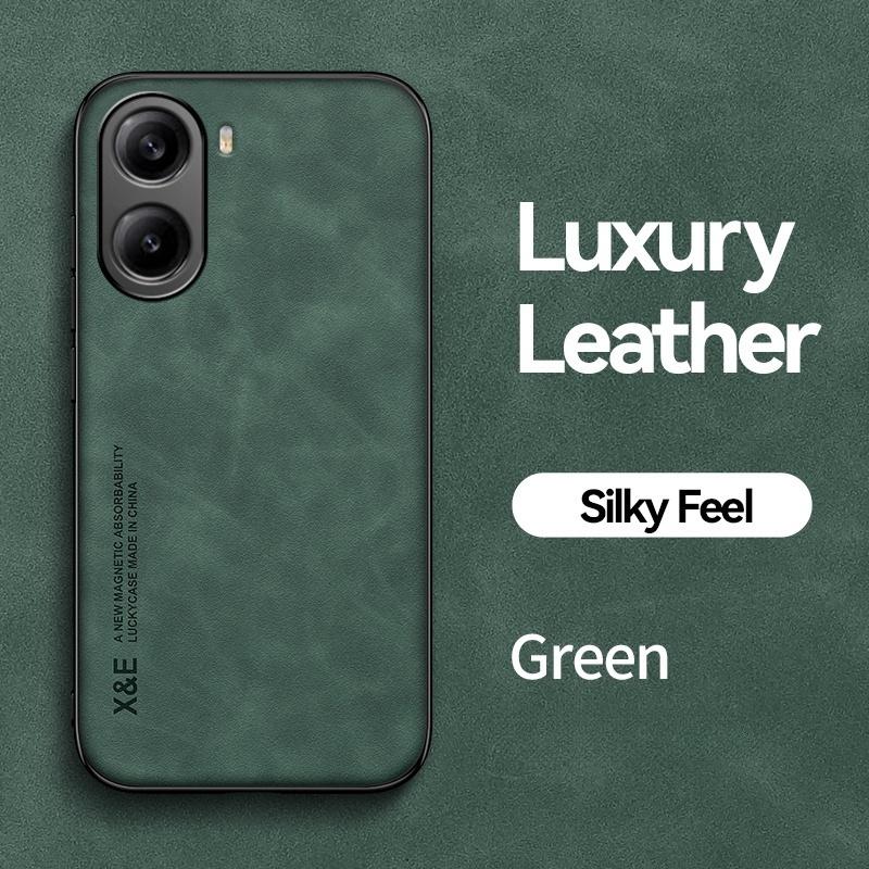 For Xiaomi Poco X7 Pro 5G Case Soft Frame Protect Leather Back Cover Pocco Poko Little X7Pro PocoX7pro Car Magnetic Holder Funda
