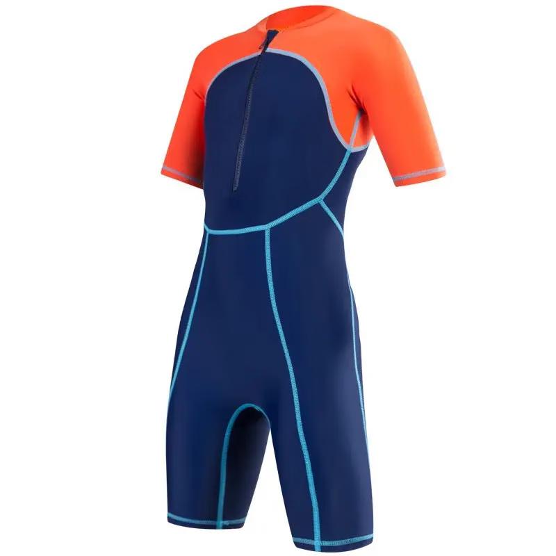 SBART Kids' Neoprene Short-Sleeve Spring Wetsuit