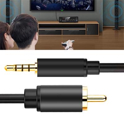 1m TAC512 Coaxial Cable 3.5 To 3.5mm Male Cord for Digital Device Connect with Coaxial Port