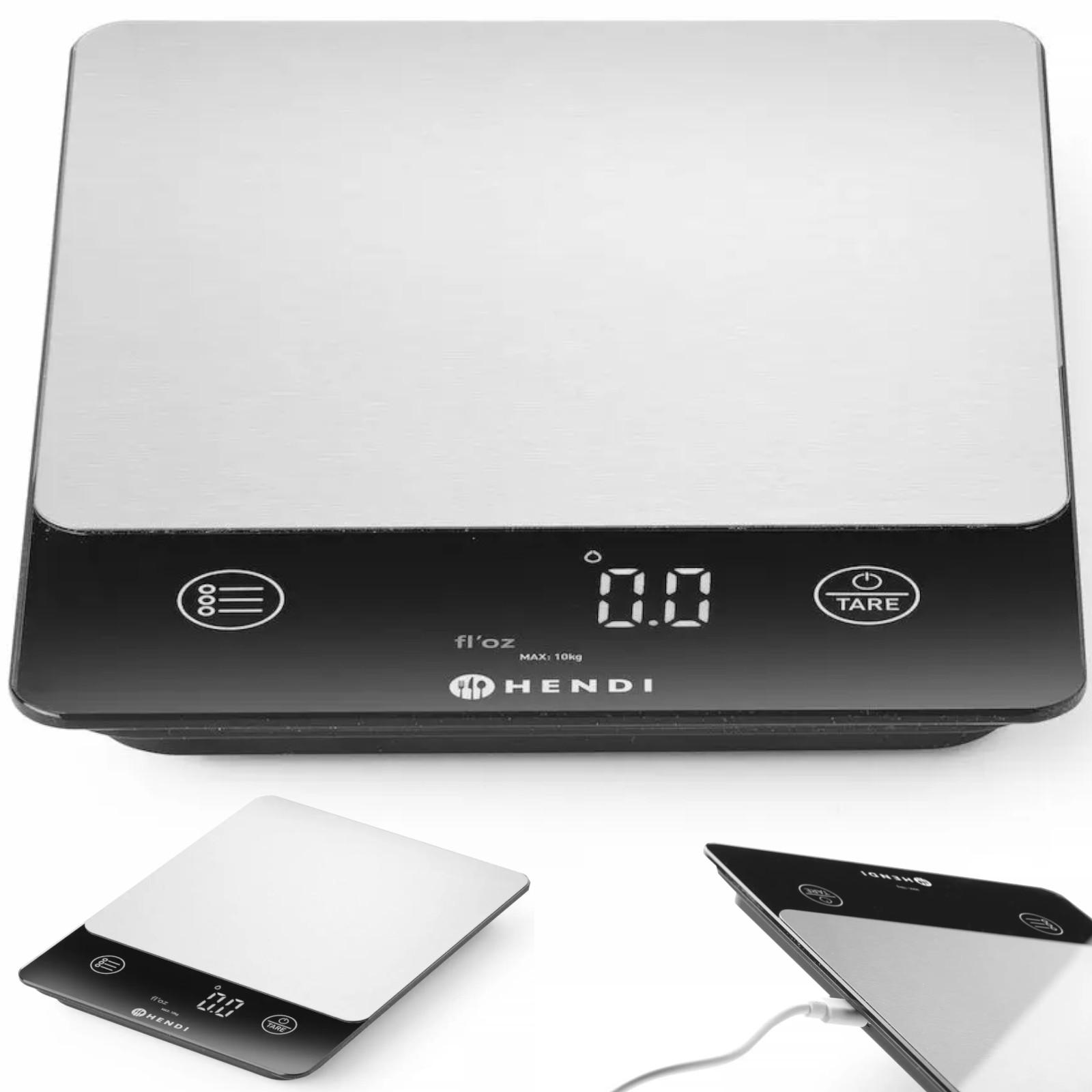 Elektronische Küchenwaage 10.000 g 1 g Hendi 580028