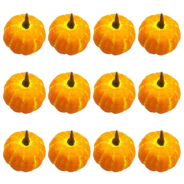 Realistic Pumpkins for Christmas Halloween Thanksgiving Party Decorations 1