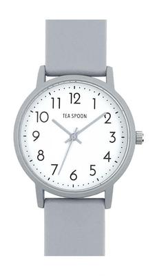 Follow Tea Spoon Basic Color Rubber Watch N03722A-1 DBL