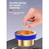 Anti-insect Floor Drain Core Brass Water Stop Valve Thick And Durable Self Sealing Core  Kitchen