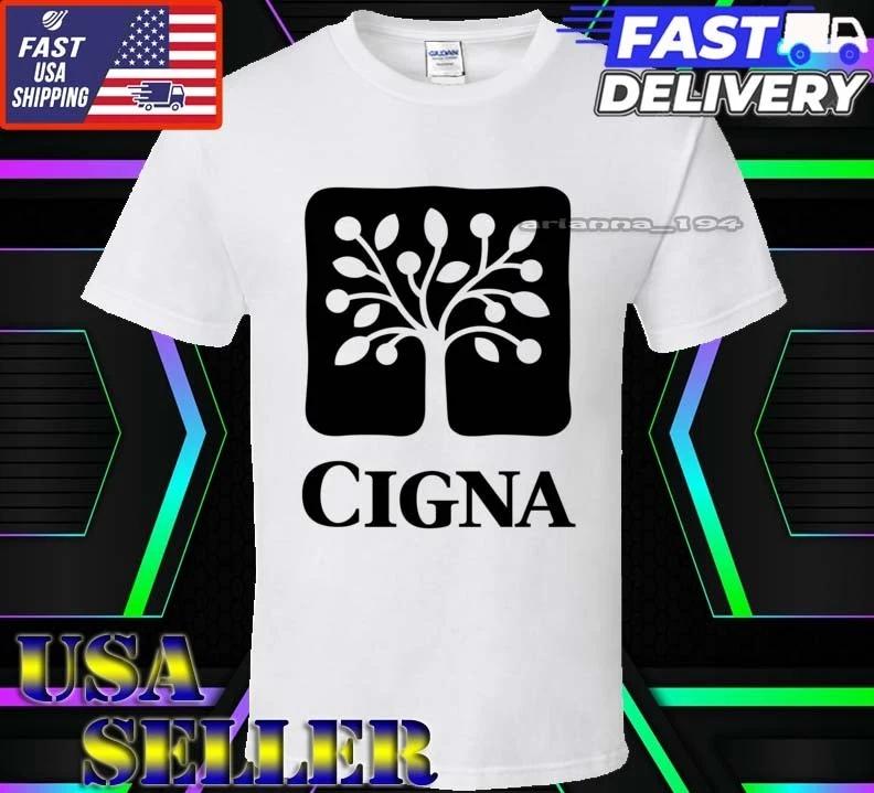 New Shirt Cigna Logo T-Shirt Funny American Usa Unisex Size S-5XL