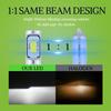 4Pcs LED Headlights Kit Combo Bulbs 6500K High Low Beam Super White Bright 9005 9006