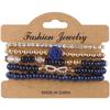 Bohemian bracelet creative tassel multi-layer beaded bracelet