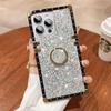 Glitter Powder Stand Applicable To Apple 16promax Mobile Case New IPhone 17 All Inclusive Silicone 14 15