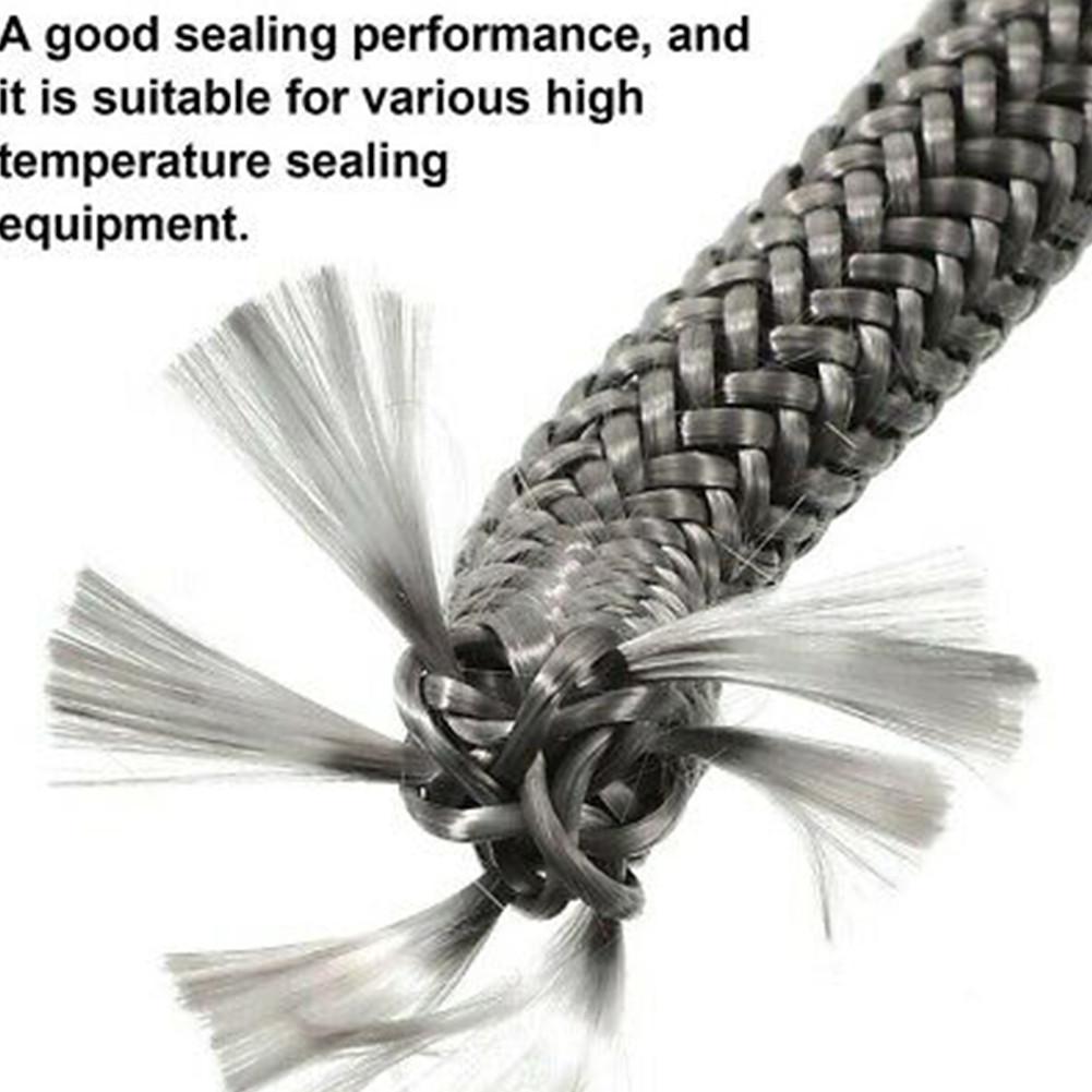 Fiberglass Rope Seal 78 Inch/2m Dark Grey Fiberglass