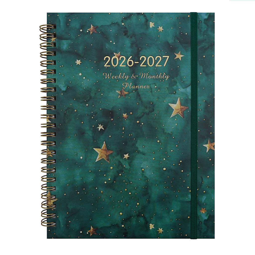 2026-2027 English Schedule Planner, A5 Size, 70 Pages/ 140 Pages, Daily Planner/calendar/notebook