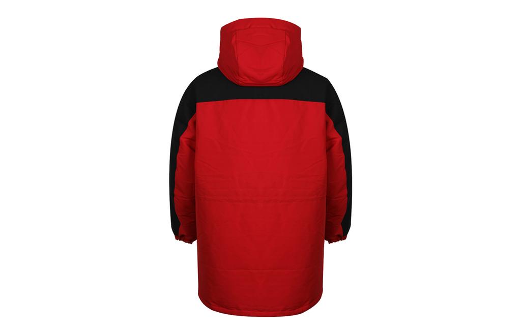 Adidas Down Jackets Unisex Red Hooded Moderate Other GN9834