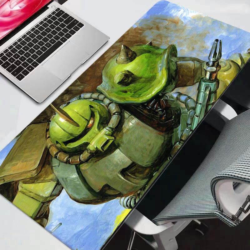 Mouse Pad Gamers Large Computer Mobile Suit Gundam anime Extended Game Mousepad Desk Mat Keyboard Rubber Durable Carpet