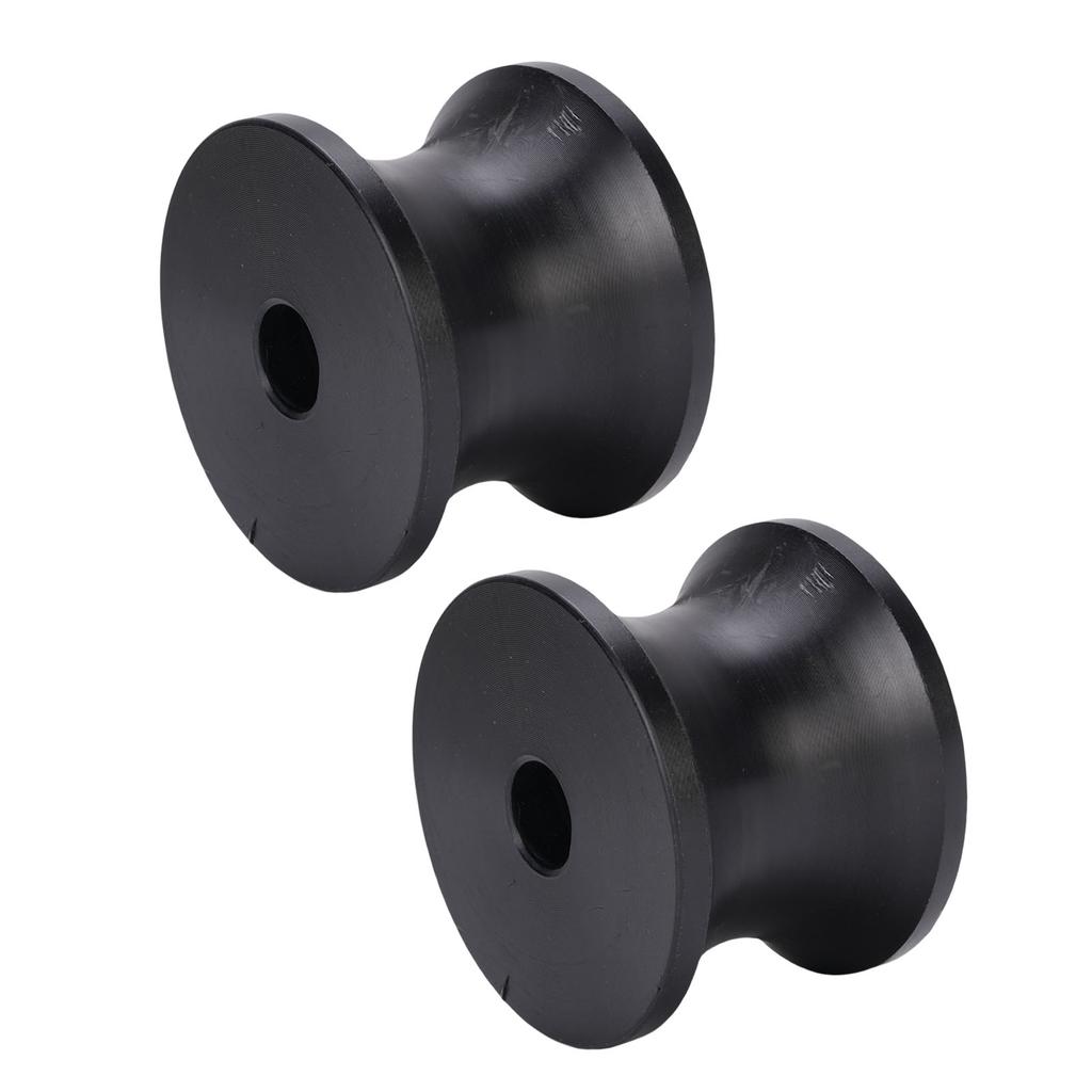 2PCS Boat Trailer Bow Roller Long Term Durability Anti Scratch Protection Nylon Bow Stop Roller