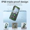SNDWAY Digital Rangefinder Bluetooth Laser Distance Meter 4X Zoom Green Laser Tape Measure Range Finder