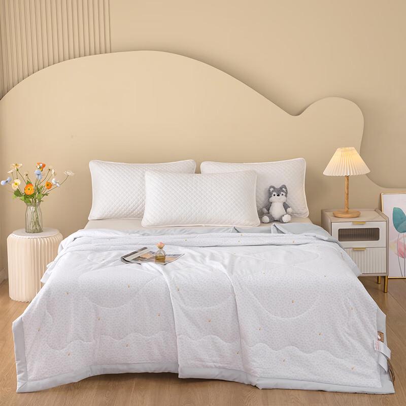 Jindodo Printed Feather Silk Cotton Summer Quilt