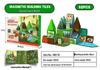 Magic Castle Magnetic Tiles: DIY Educational Building Blocks 