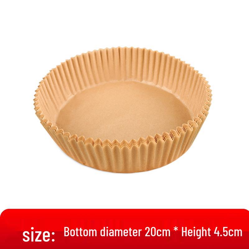 Oil-Proof, Food-Grade Disposable Air Fryer Paper Plate & Bowl Liners