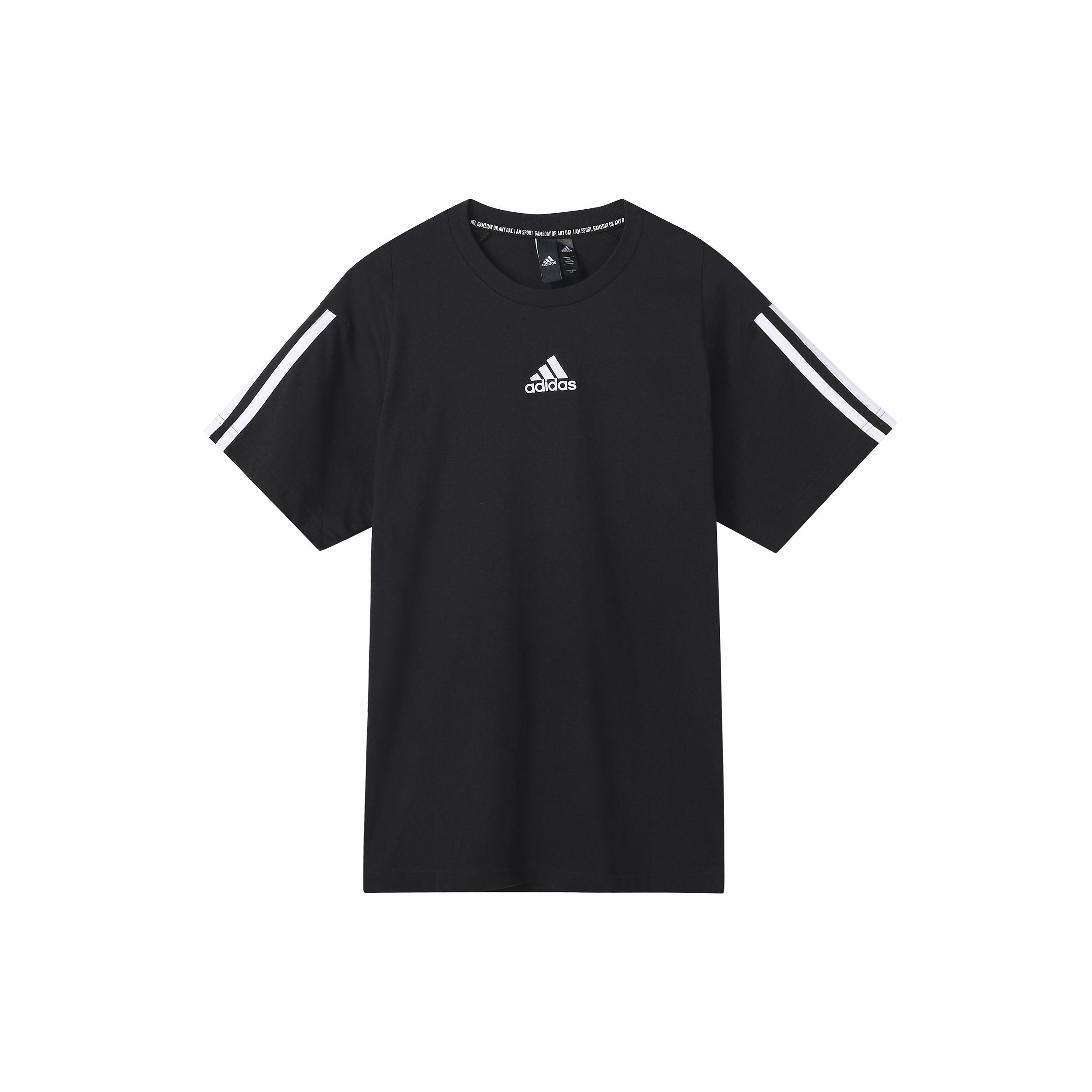 adidas Must Haves 3-Stripes Sport T-Shirt  Core Black  Men s DT9955 XXL