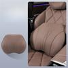 High-End Car Neck Support Headrest And Lumbar Support Cushion Automotive Interior Products for Seat Back Protection