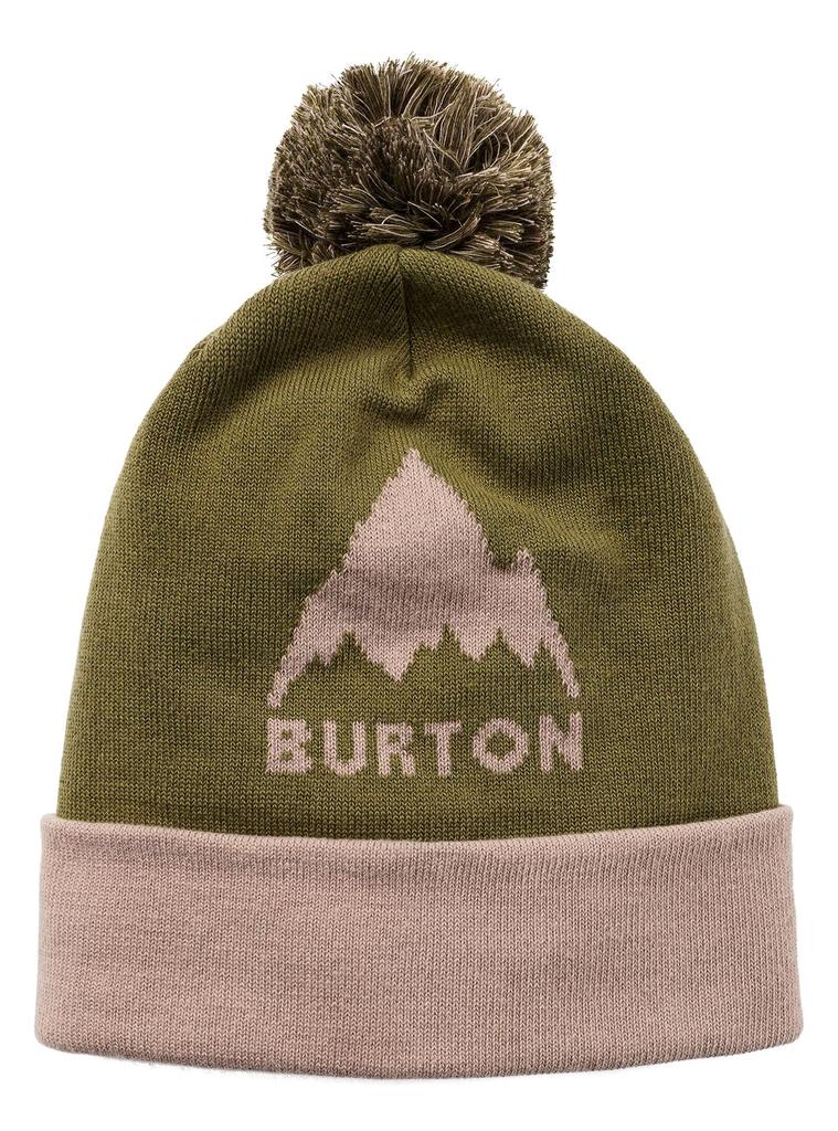 Burton Recycled Troop Beanie Knit MARTINI OLIVE Cap, Unisex,