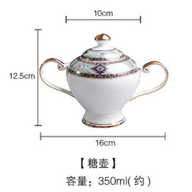 Bone China Coffee Cup And Saucer Set, Flower Teapot, Retro British Phnom Penh Afternoon Tea Cup, Black Tea Cup Gift Box.