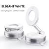 Vacuum Magnetic Suction Cup Phone Mount 360° Adjustable Magnetic Phone Holder Foldable Portable Cell Phone Holders