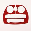 For Mitsubishi Eclipse 2006-2011 Soft Carbon Fiber Car Center Control Air Outlet Panel Cover Trim Sticker Car