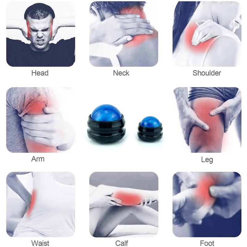 Harz Massageball Set: Mini-Rolle zur Muskelentspannung & Sportregeneration