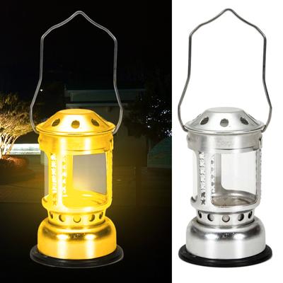 Tealight Holder Outdoor Candle Lantern Mini Bright Wear Resistant Aluminum Alloy Night Fishing Hanging Candle Lamp