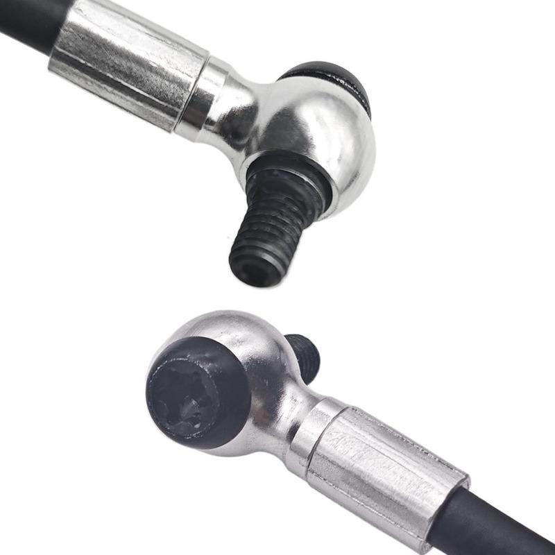 NUTT Y-5 A5-D Oil Tubing 1.35m 2.2m For Scooter E-bike Electric Calipers Oil Pipe Oil Needle Olive Head Rubber Cap Silver Joint