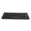61 Key Wired Mechanical Keyboard LED Backlit Gaming Keyboard with Blue Switch for Computer
