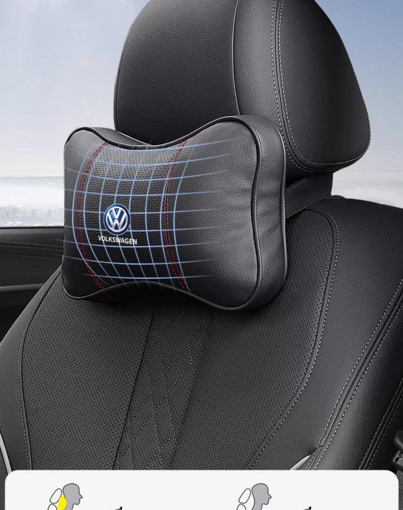 Volkswagen Car Headrest and Lumbar Support for Sagitar, Bora, Tiguan, Tayron, Lavida, Sylphy, Magotan